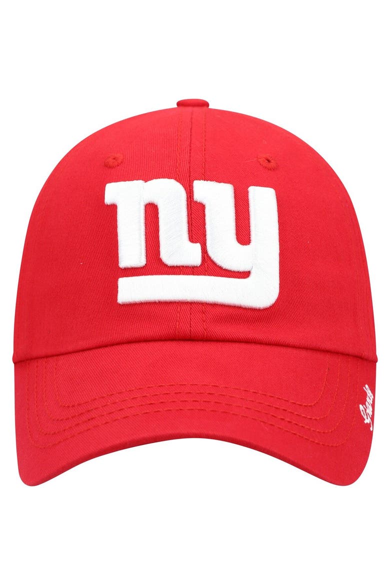 Women's '47 Red New York Giants Miata Clean Up Secondary Adjustable Hat, Alternate, color, Red