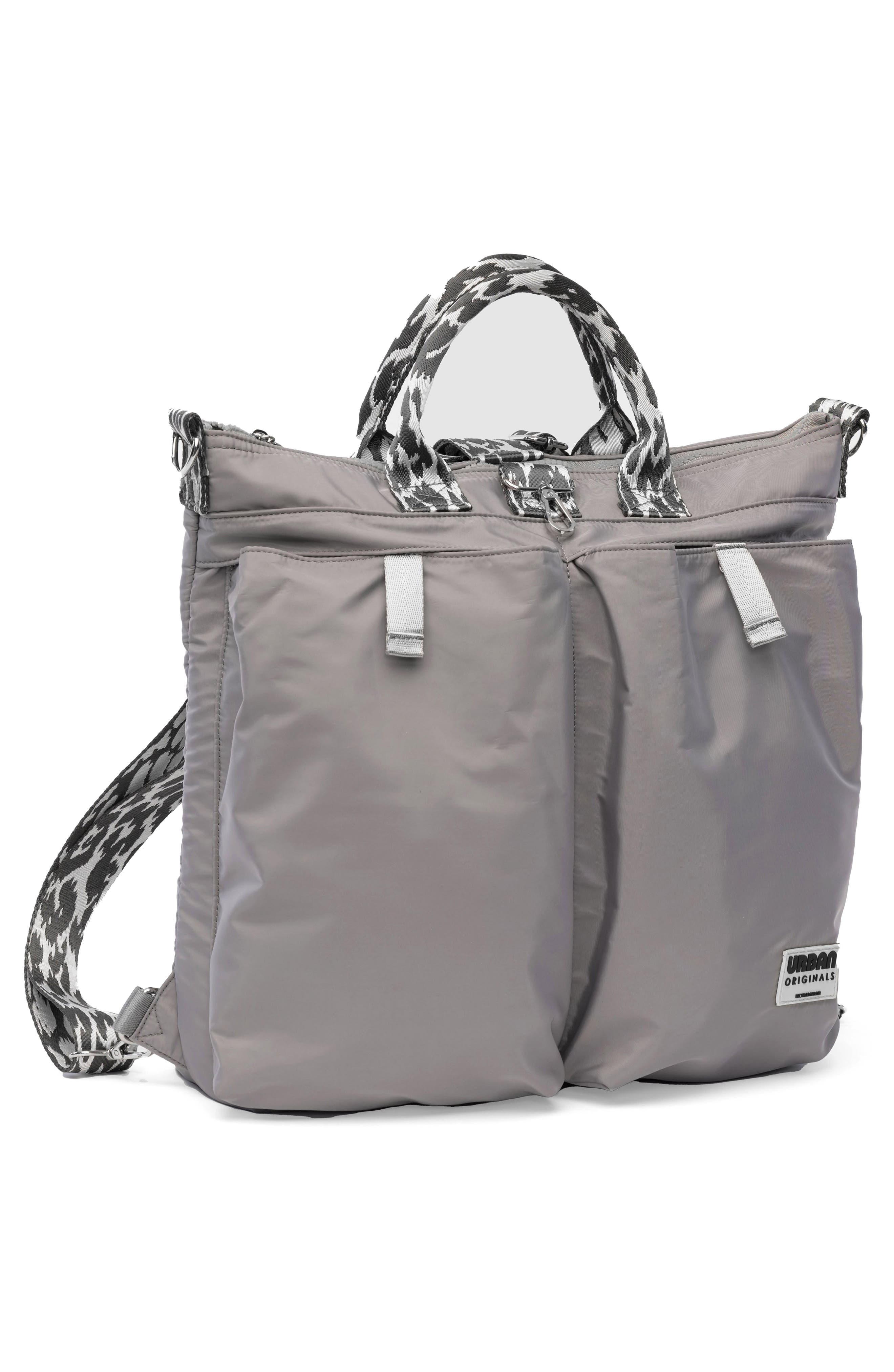 Urban Originals Como Tote Backpack, Alternate, color, Grey