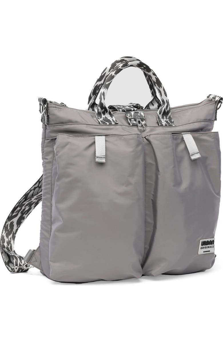Urban Originals Como Tote Backpack, Alternate, color, Grey
