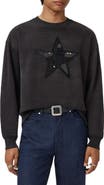 John Varvatos Mended Star Sweatshirt