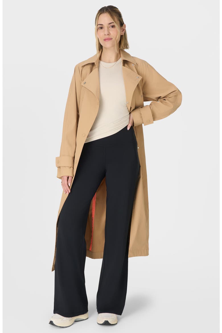 All Day Wide Leg Pants, Alternate, color, BLACK