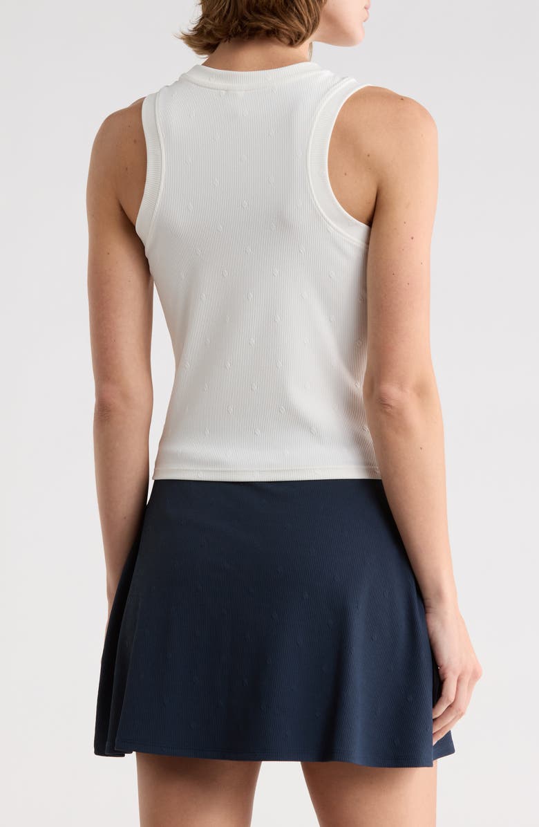 MARIKA Ellie Ribbed Crop Tank, Alternate, color, Sugar Swizzle