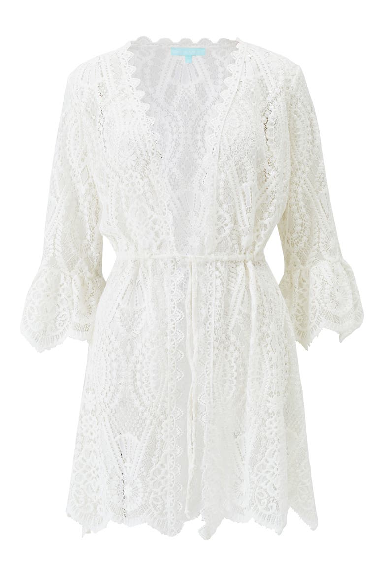 Naia Knit Cover-Up, Alternate, color, WHITE