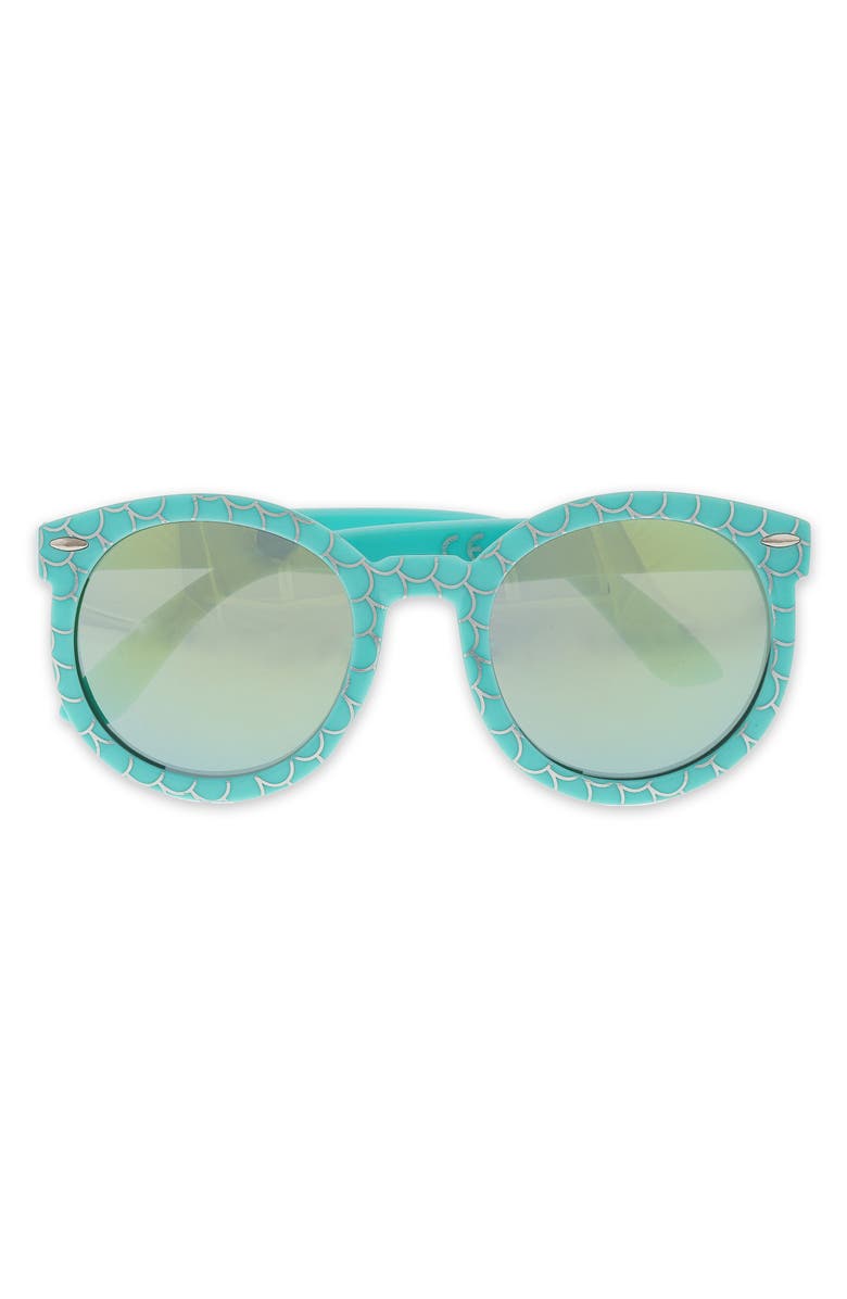 Capelli New York Mermaid Sunglasses & Case Set, Alternate, color, 