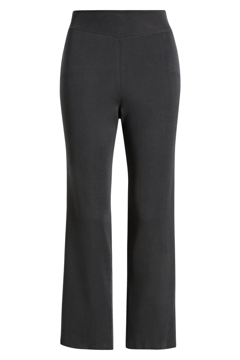 Pull-On Straight Leg Ankle Pants, Alternate, color, GRANITE