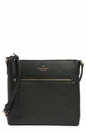 Kate Spade New York jackson top zip leather crossbody bag