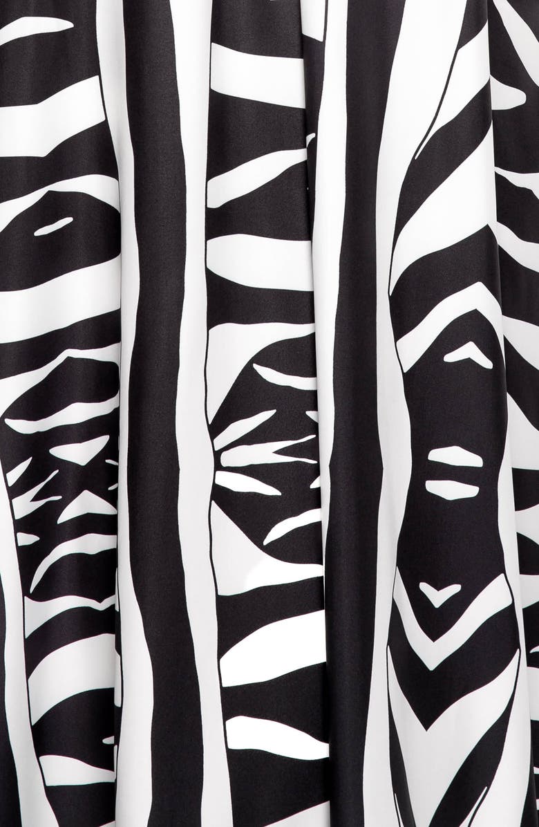 BUXOM COUTURE Animal Print Maxi Dress, Alternate, color, 