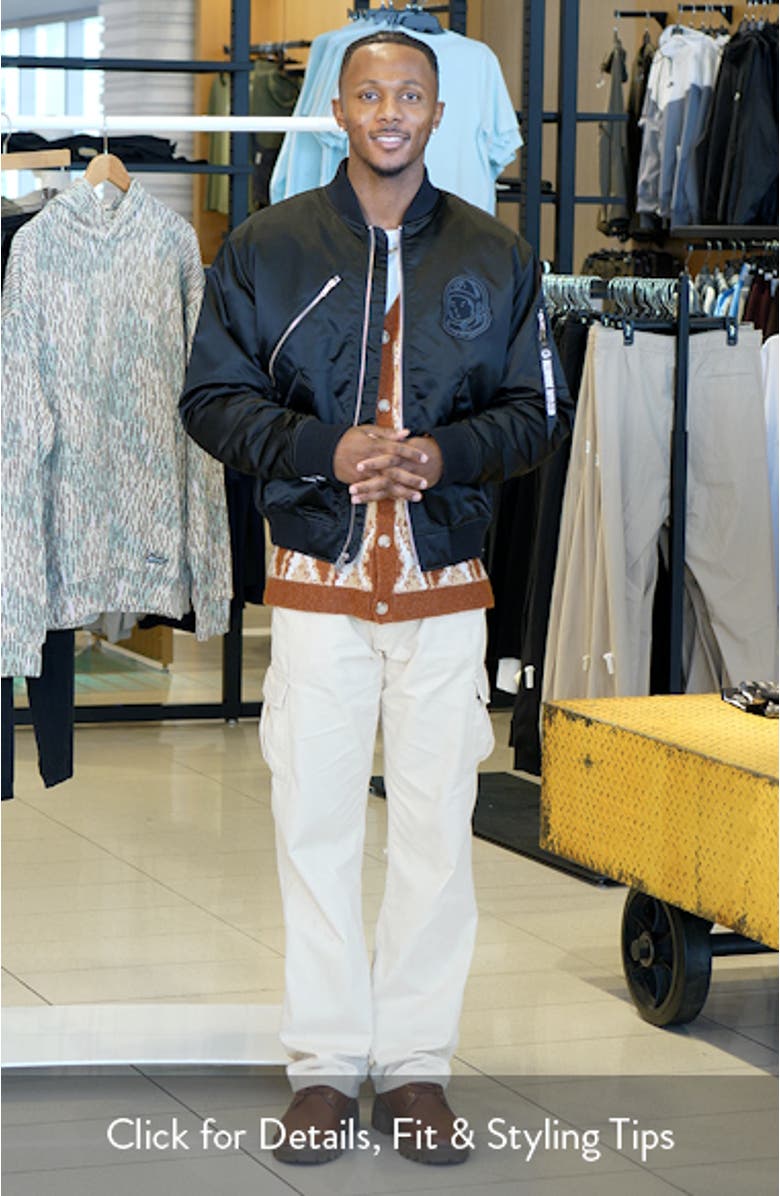 BB Mercury Satin Bomber Jacket, sales video thumbnail