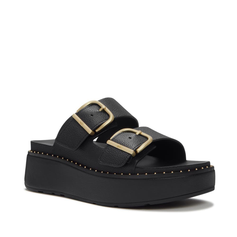 FitFlop Gen-FF Max Buckle Sandal, Main, color, All Black