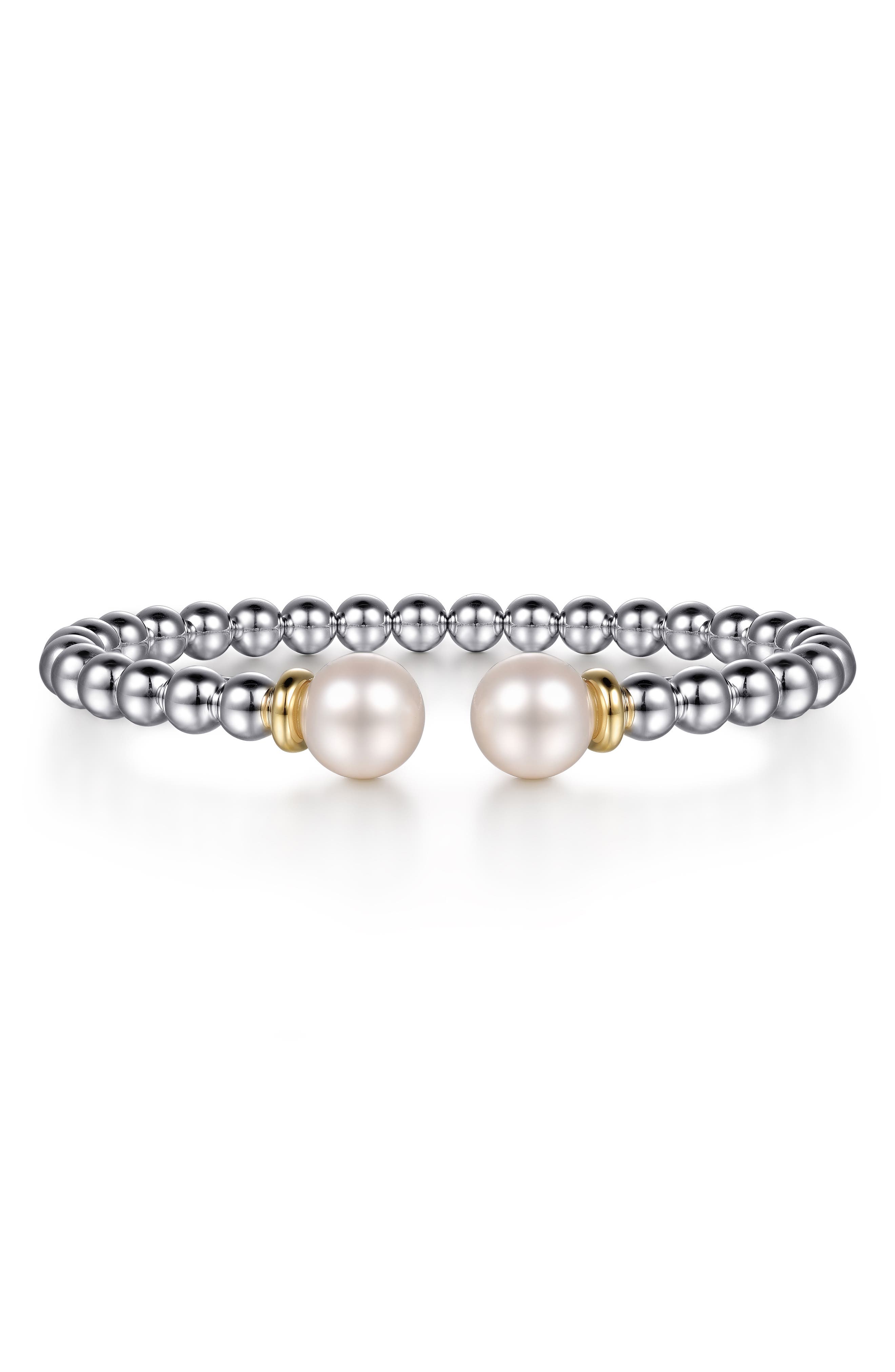 selected SILVER/ 14K YELLOW GOLD