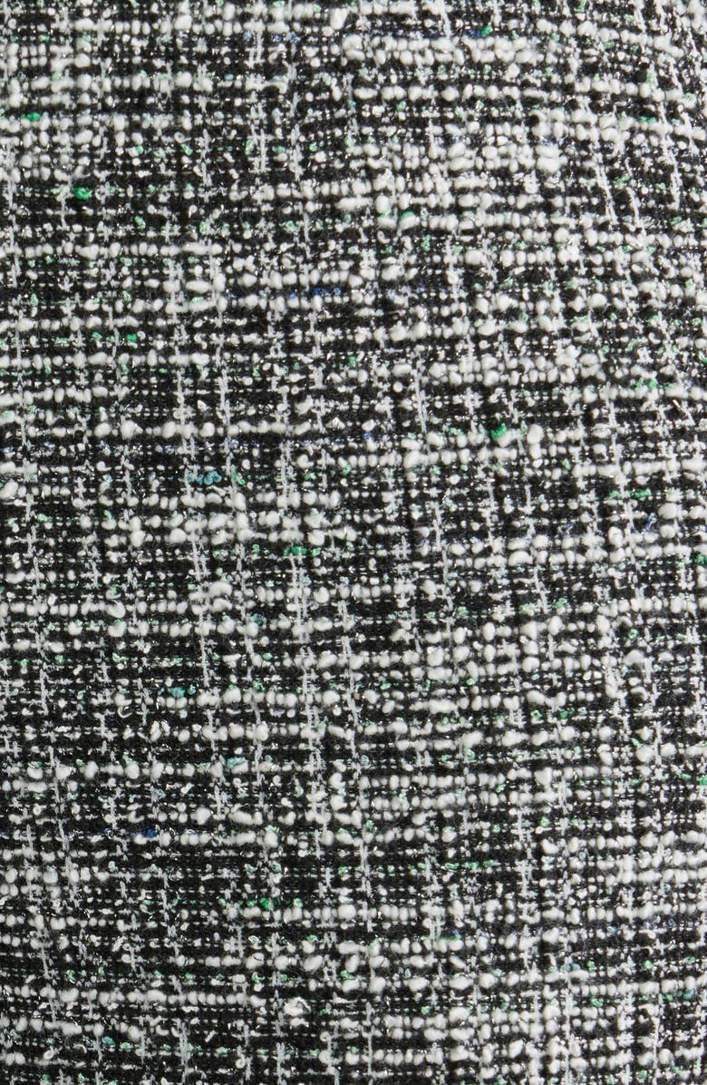 Hue Stretch Bouclé Skimmer Pants, Alternate, color, Black