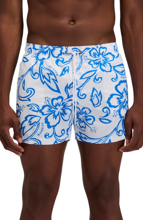 Print Swim Trunks