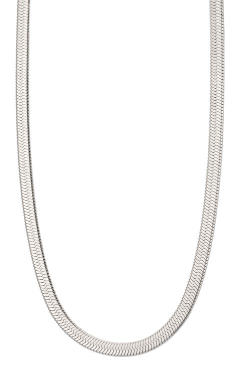 5mm Herringbone Chain Necklace