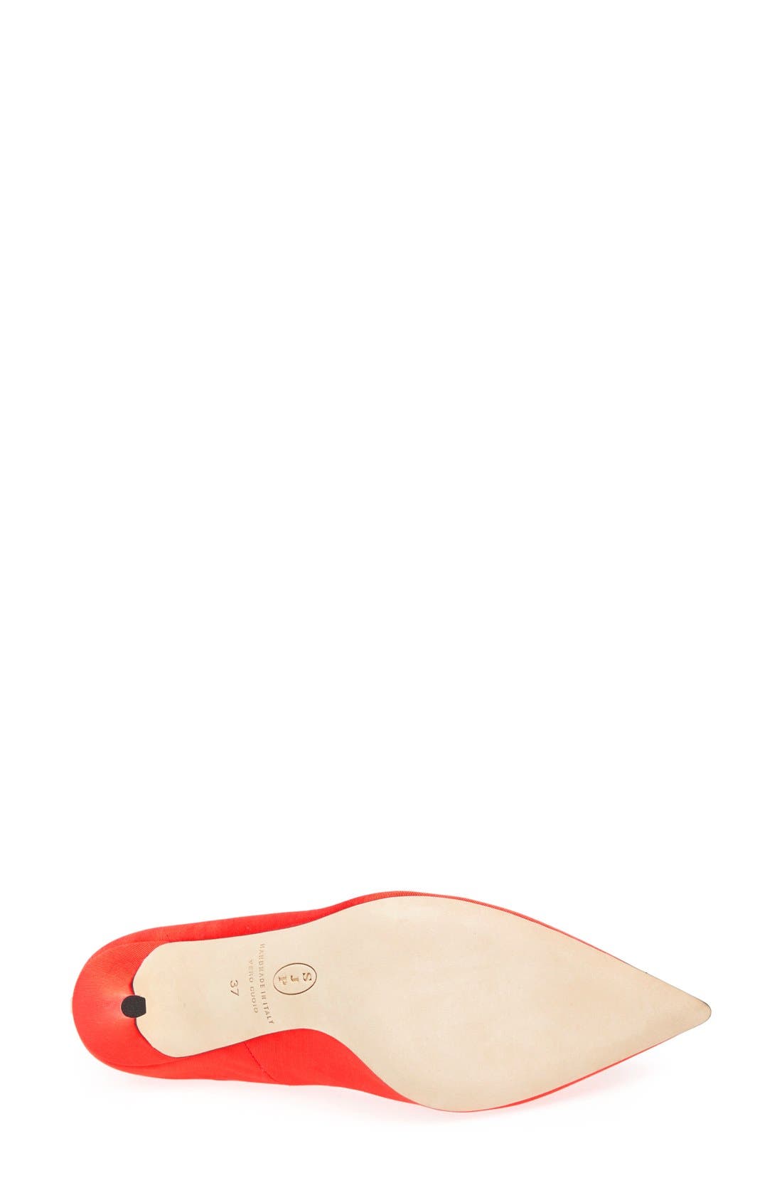 SJP 'Daphne' Grosgrain Pump, Alternate, color, CORAL