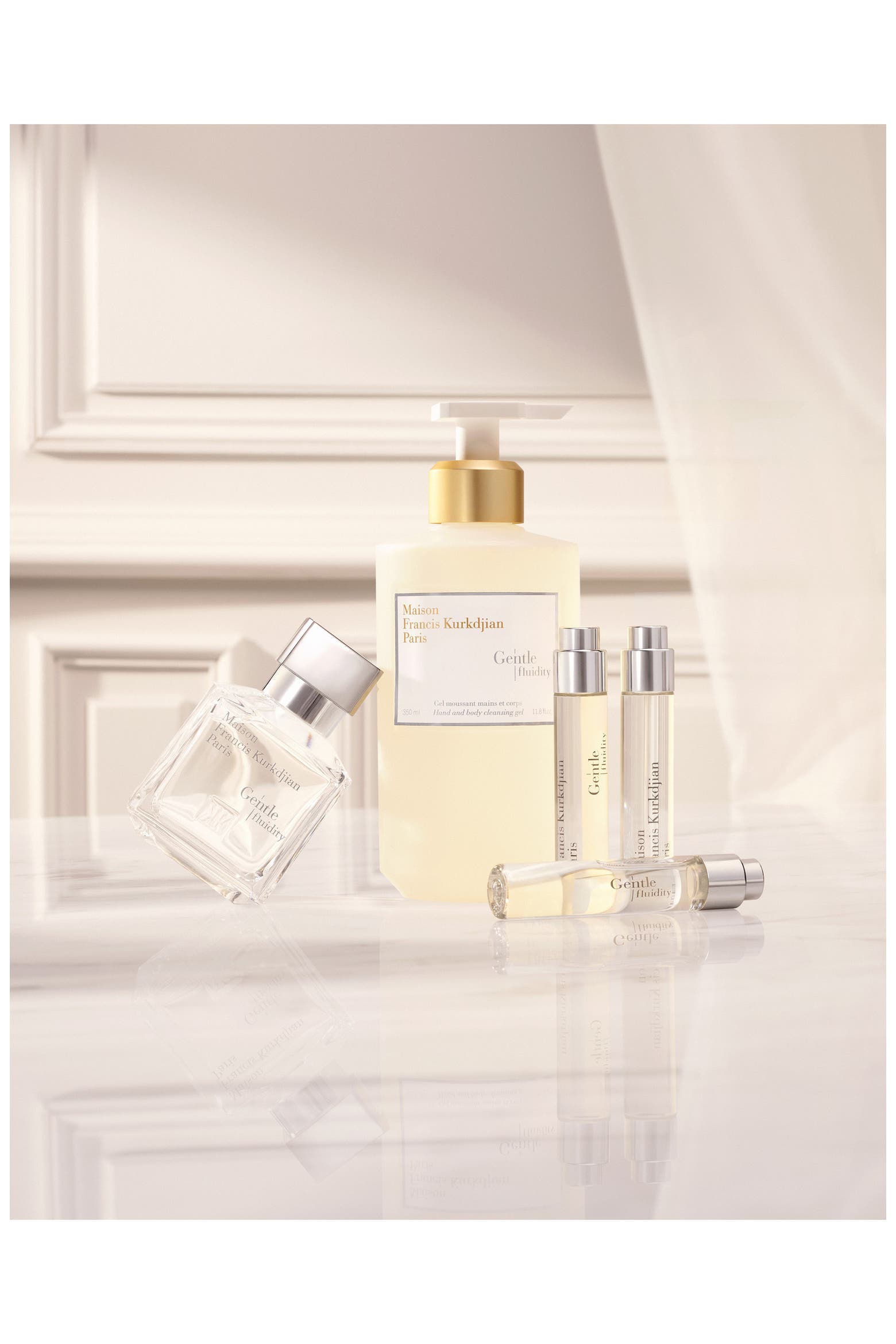 Hand Gle Maison Francis Kurkdjian Gentle Fluidity Silver Hand and Body Cleansing ...