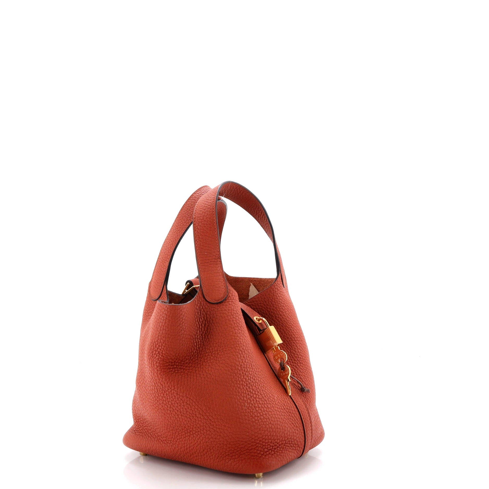Pre-Owned Hermes Picotin Lock Bag Clemence PM, Alternate, color, 