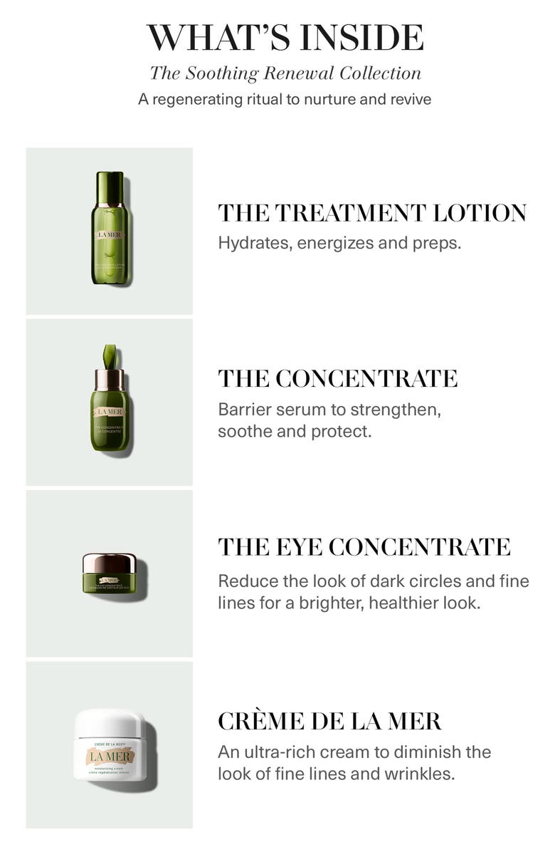 La Mer Soothing Renewal Collection Set $631 Value, Alternate, color,