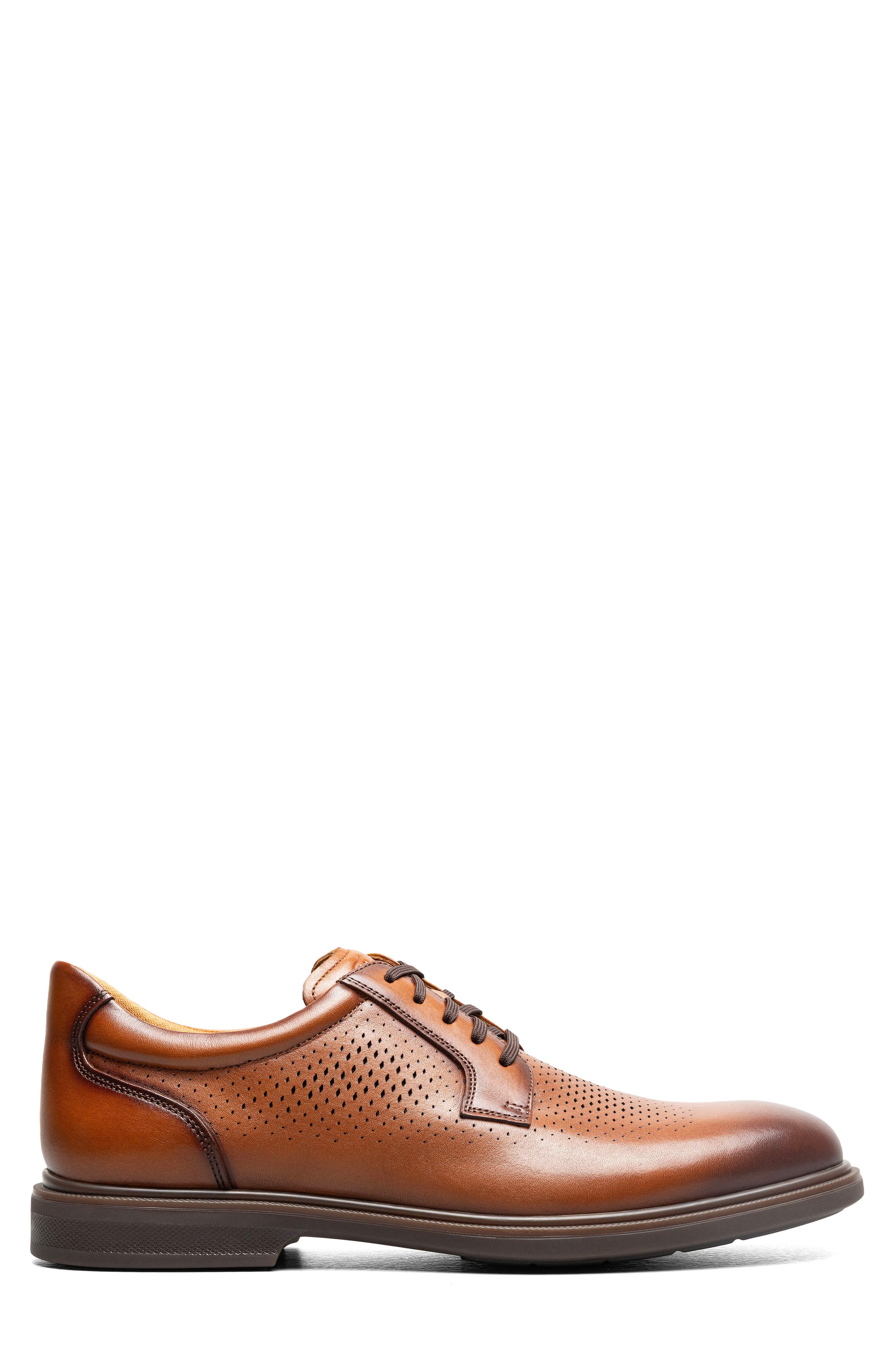 Highrise Perforated Oxford, Alternate, color, COGNAC