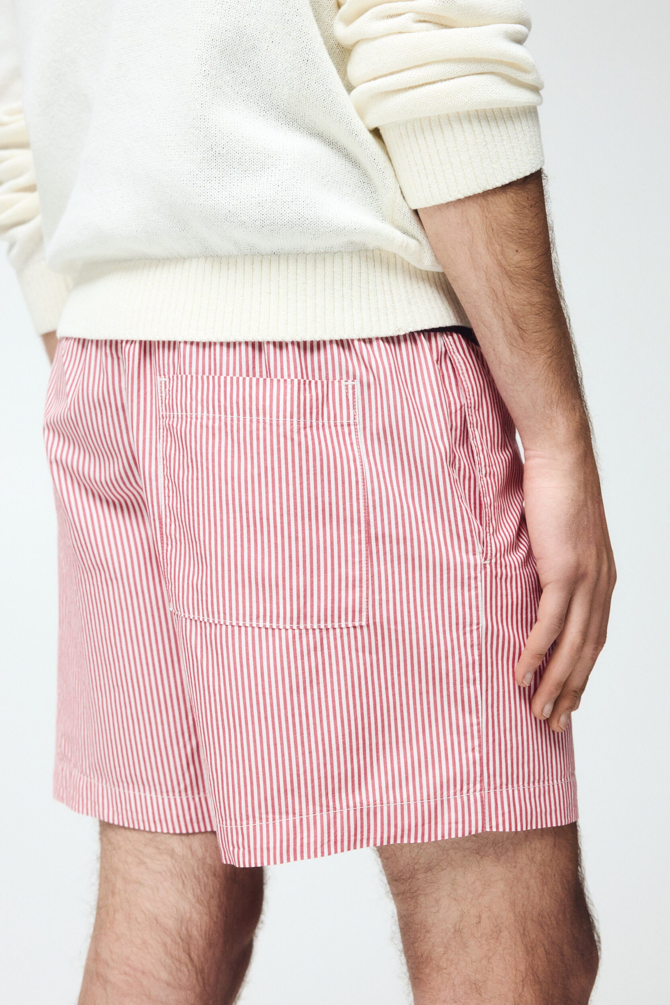 Regular-fit cotton shorts - image 2