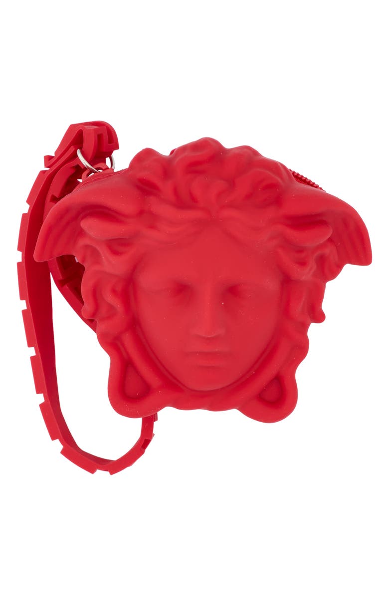 Versace Medusa Pop Silicone Strap Watch, 38mm, Alternate, color, 