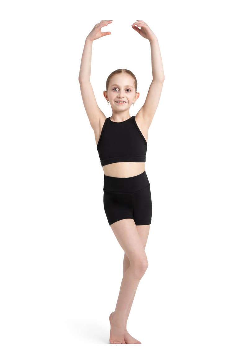Team Basics High Waisted Short, Alternate, color, black