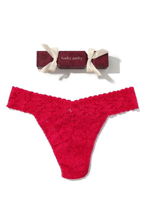 Holiday Cracker Original Rise Thong