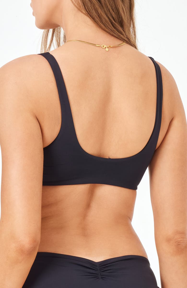 LSPACE Scoop Neck Bikini Top, Alternate, color,
