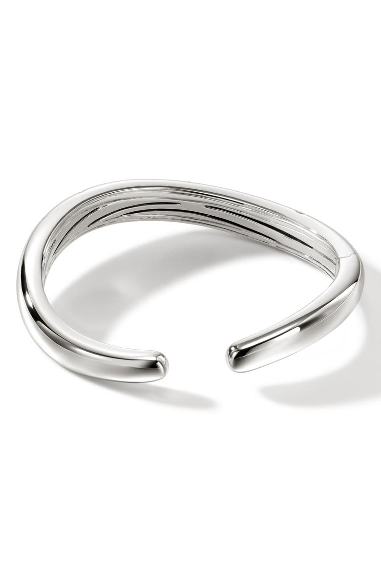 John Hardy Surf Kick Pavé Diamond Cuff Bracelet, Alternate, color, 