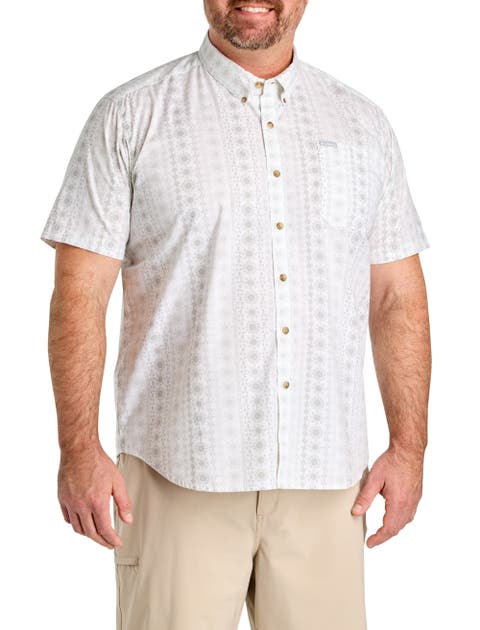 Big & Tall Rapid Rivers Wildflower Sport Shirt