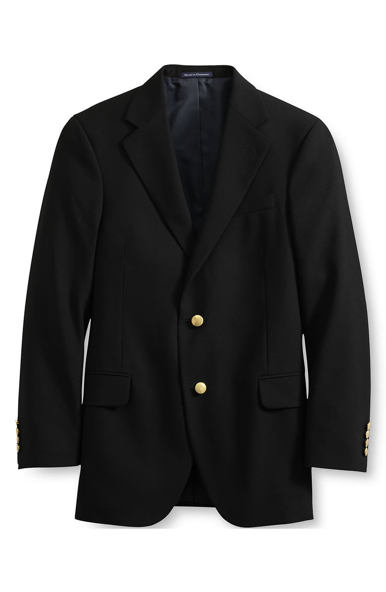 Lands' End School Uniform  Hopsack Blazer, Alternate, color, Black