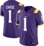 Nike Men's Nike Ja'Marr Chase Purple LSU Tigers Alumni Game Jersey