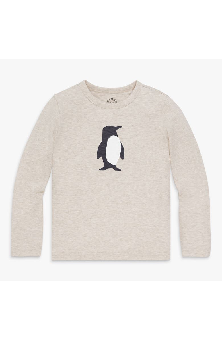 Primary Kids Long Sleeve Penguin Tee, Main, color, 