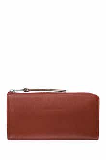 Longchamp Le Foulonne 3/4 Zip Wallet