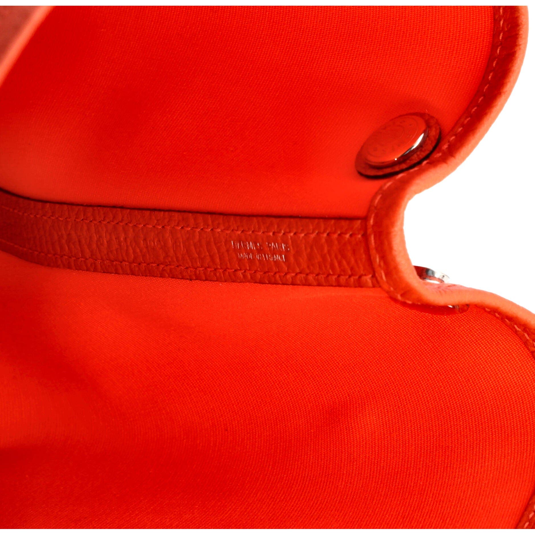 Pre-Owned Hermes Garden Party Tote Toile and Leather 30, Alternate, color, Capucine