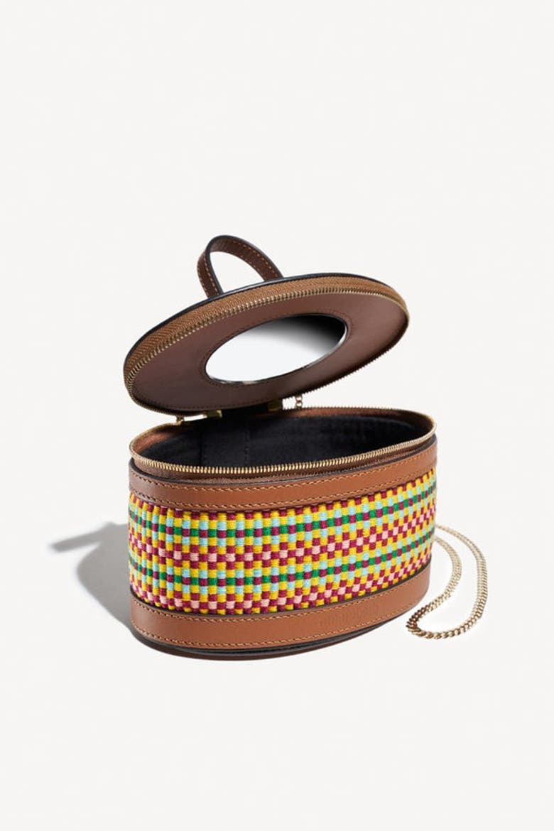 Trousse a maquillage Mini Vanity Cross Body Bag, Main, color, Caribe