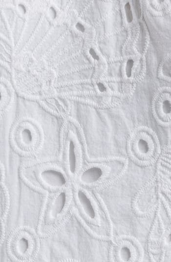 Jenette Eyelet Embroidered Halter Sundress