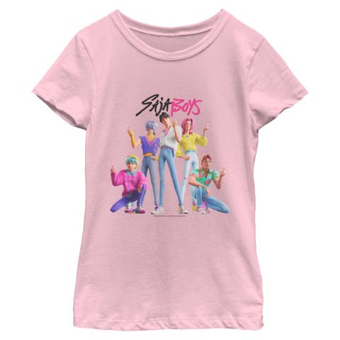 Girls Kpop Demon Hunters Saja Boys Classic Poses T Shirt