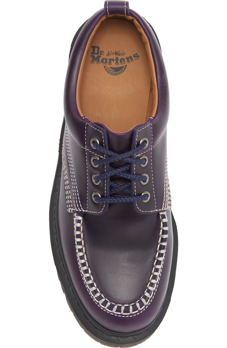 Dr. Martens Lowell Derby, Alternate, color, Midnight Blue