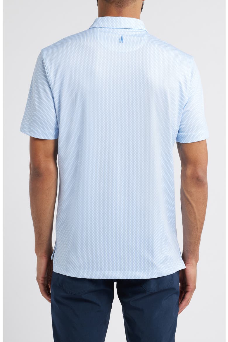 Hex Geo Print PREP-FORMANCE Golf Polo, Alternate, color, SEYCHELLES