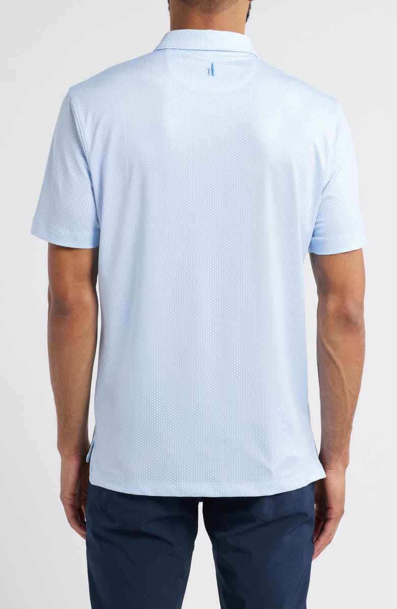johnnie-O Hex Geo Print PREP-FORMANCE Golf Polo, Alternate, color, Seychelles
