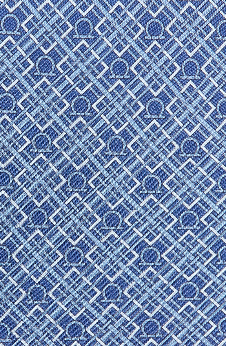 FERRAGAMO Vera Gancio Silk Tie, Alternate, color,