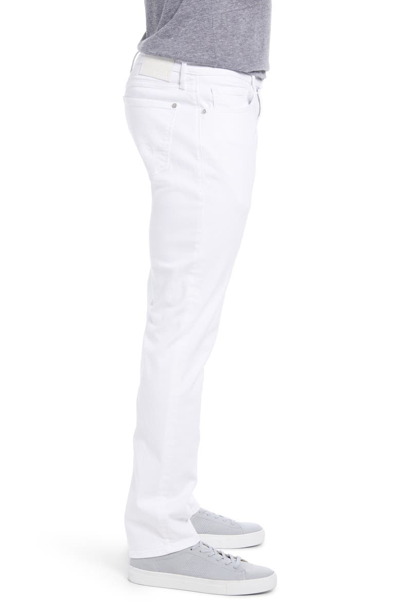 Mavi Jeans Marcus Slim Straight Leg Jeans, Alternate, color, Marcus Double White Supermove