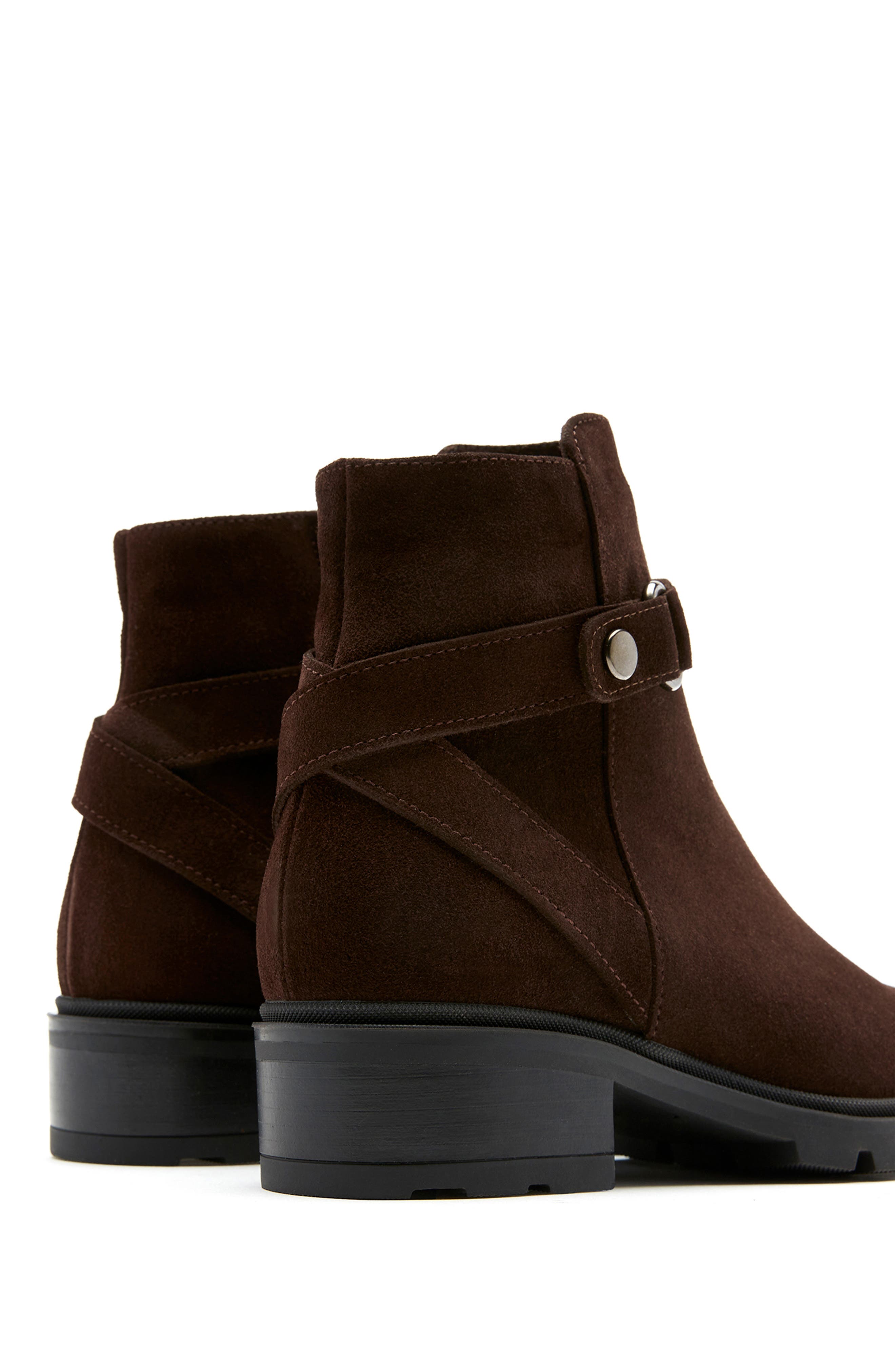 La Canadienne Steven City Dry<sup>™</sup> Waterproof Bootie, Alternate, color, Brunette Suede