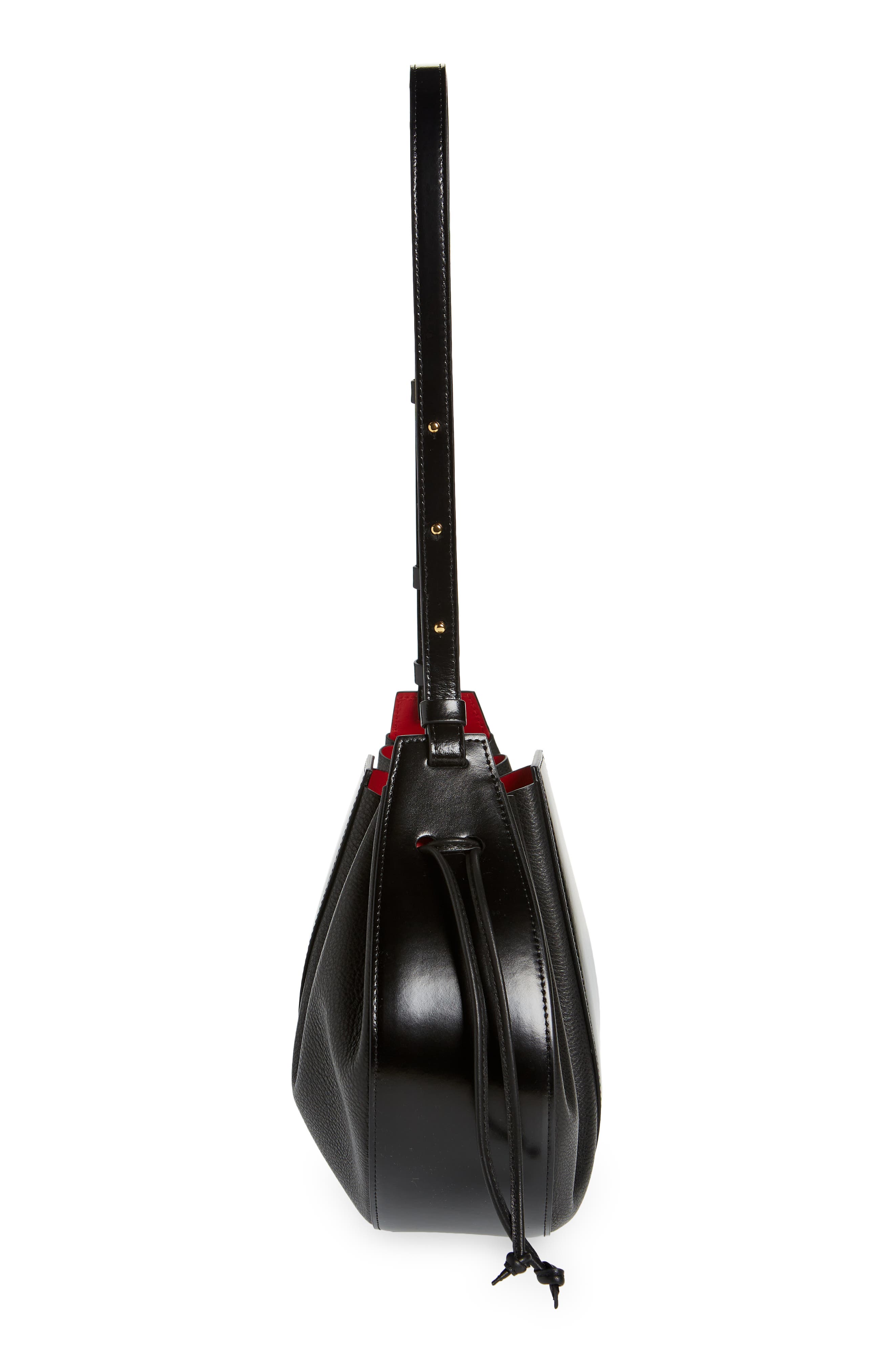 Mansur Gavriel Lilium Leather Bucket Bag, Alternate, color, 