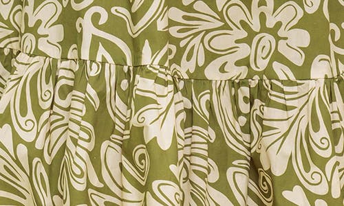Flying Tomato Bracelet Sleeve Minidress In Green