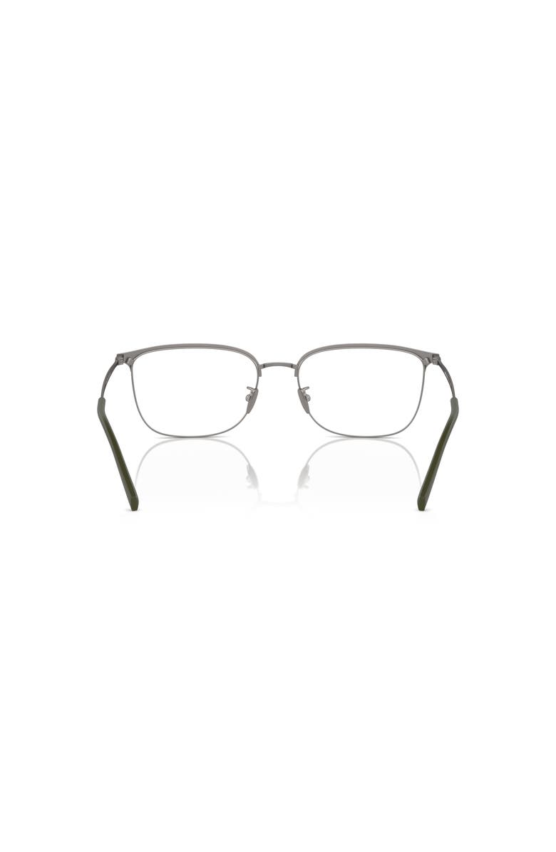 Giorgio Armani 55mm Rectangle optical glasses, Alternate, color, Grey