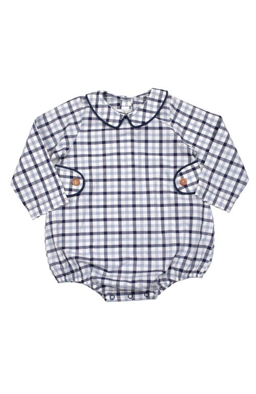 Cuclie Babies'  Oliver Bubble Romper In Blue