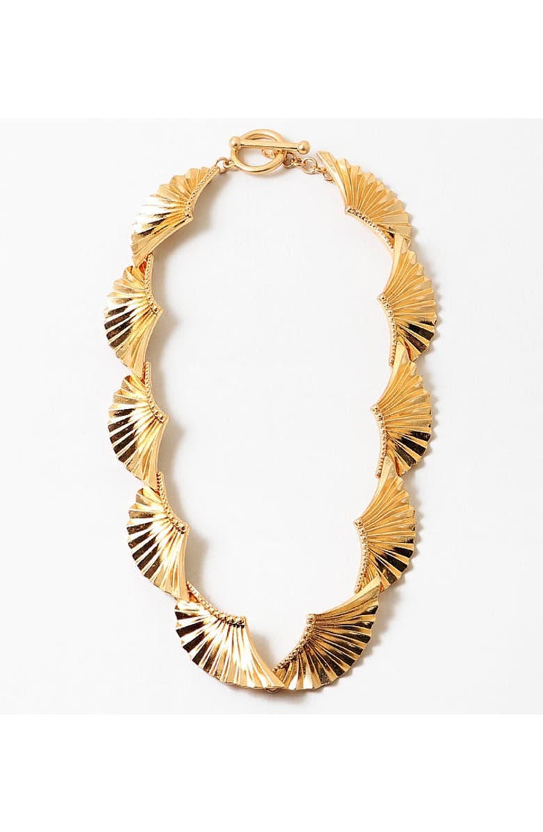 Erin McDermott Jewelry Vintage Gold Necklace, Main, color, Gold