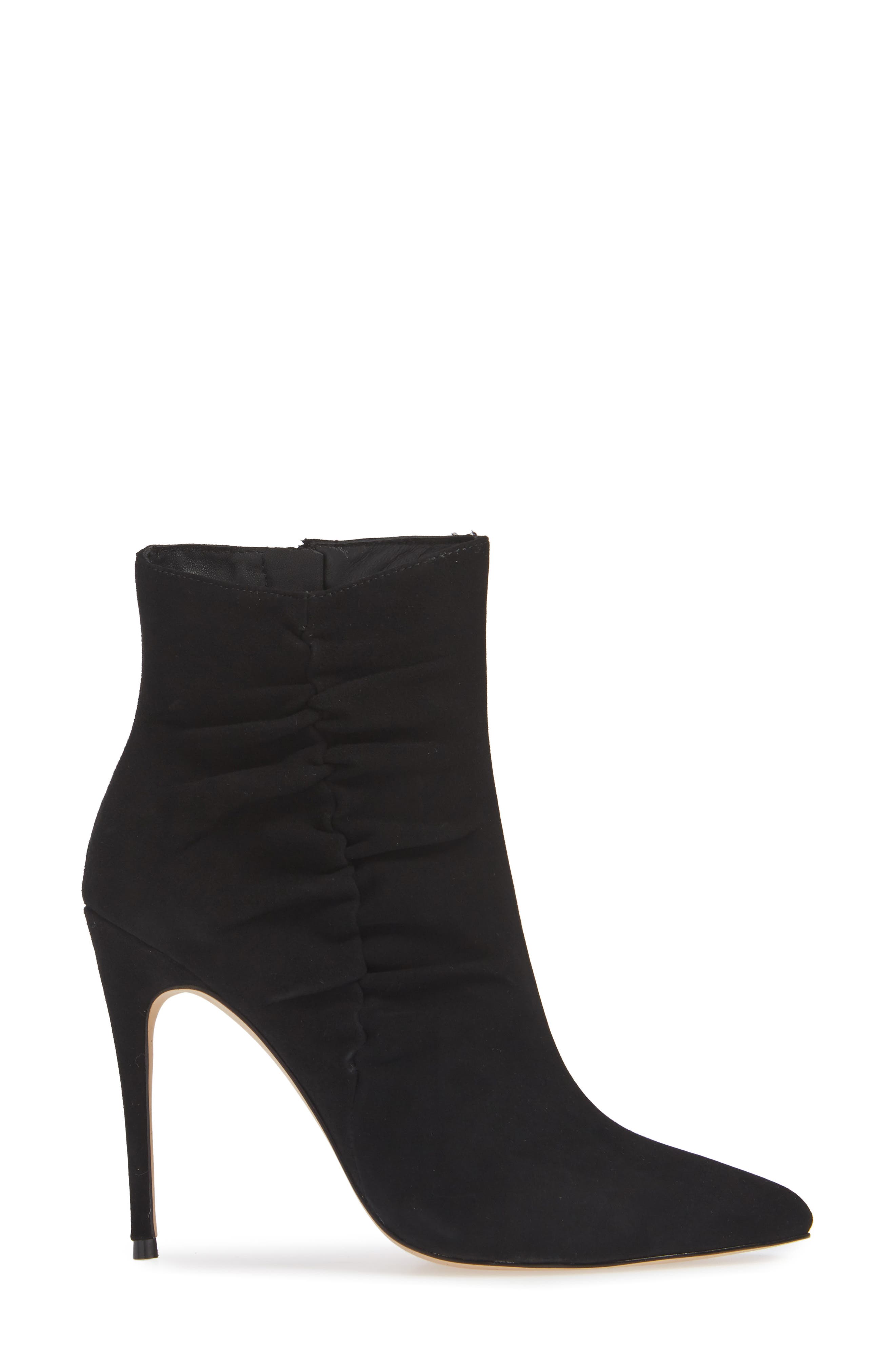 Something Navy Arianna Ruched Bootie, Alternate, color, 