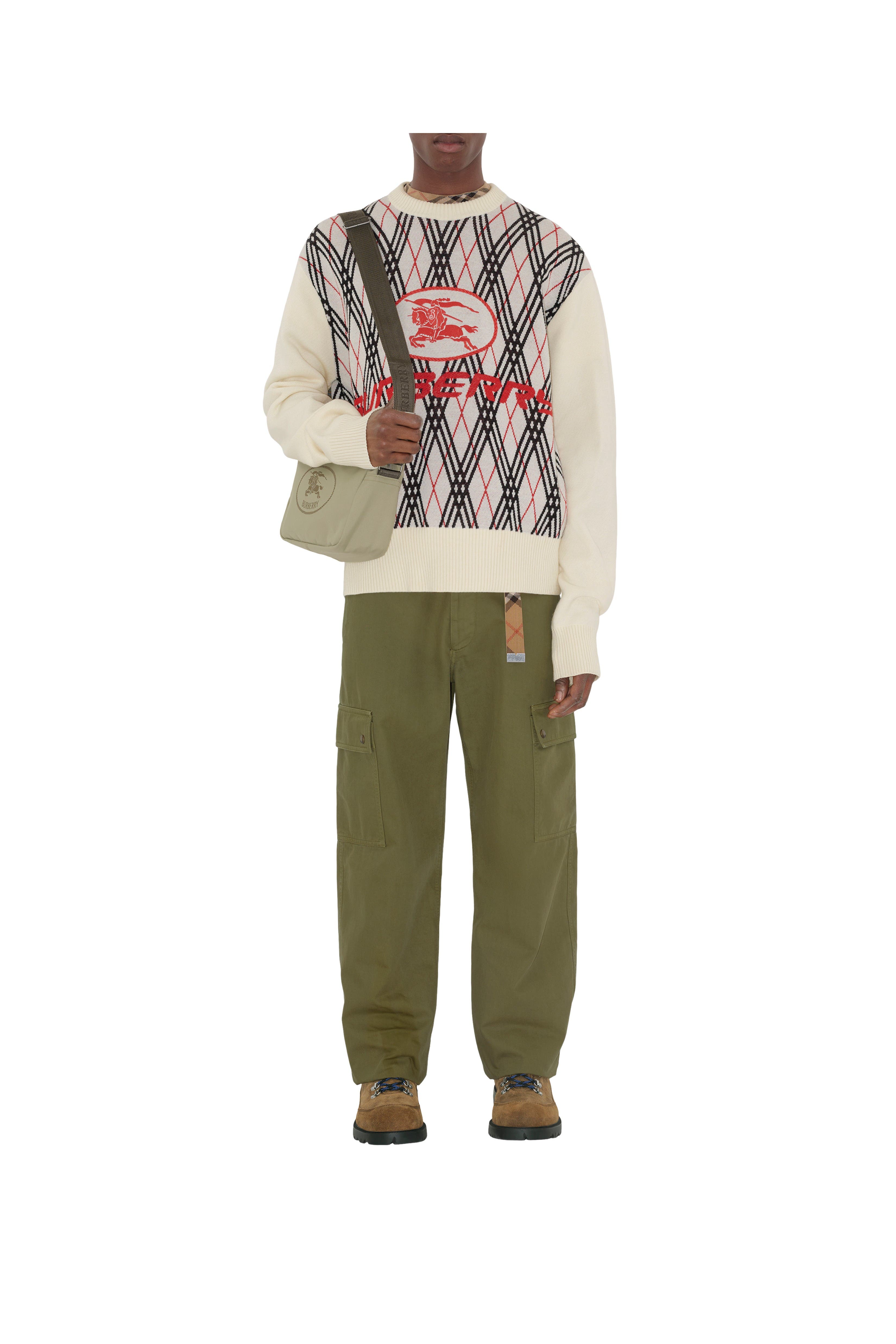 Burberry Orkney Crossbody Bag, Alternate, color, Light Hunter